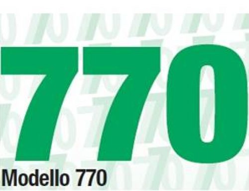 IN SCADENZA LA PRESENTAZIONE DEL MODELLO 770/2022 E DELLE RELATIVE RITENUTE