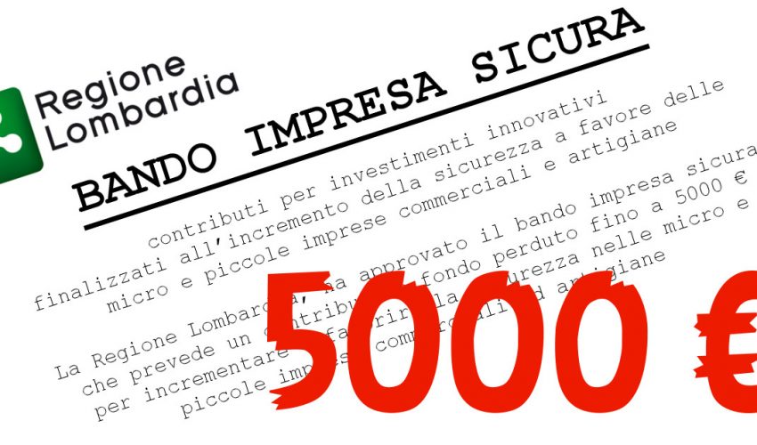 bando impresa sicura